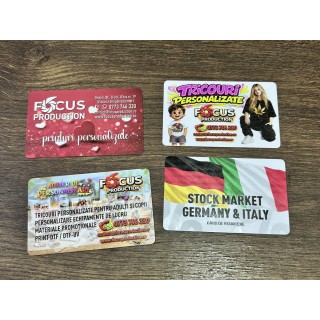 Carti de vizita - Card PVC